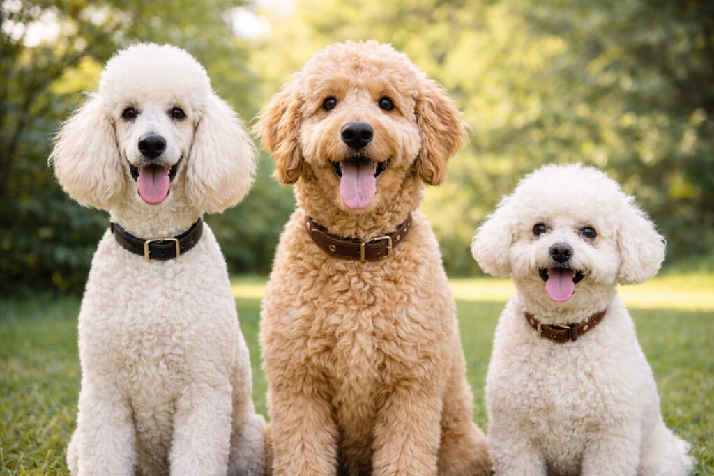 Poodle, Doodle, Bichon Frise